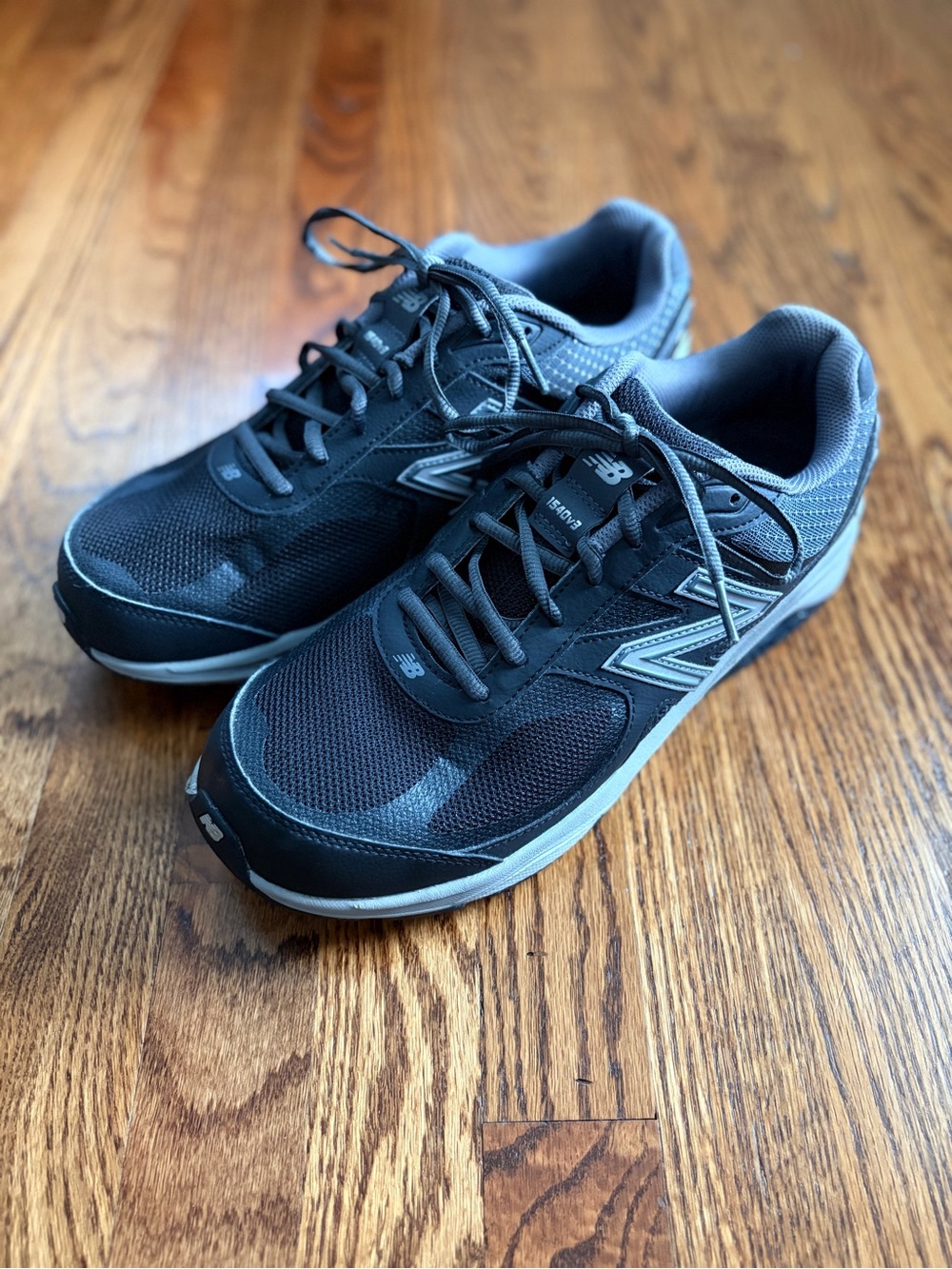 New Balance 1540v3 Black/Castlerock 4E Extra Wide Men’s 11 Running Shoes